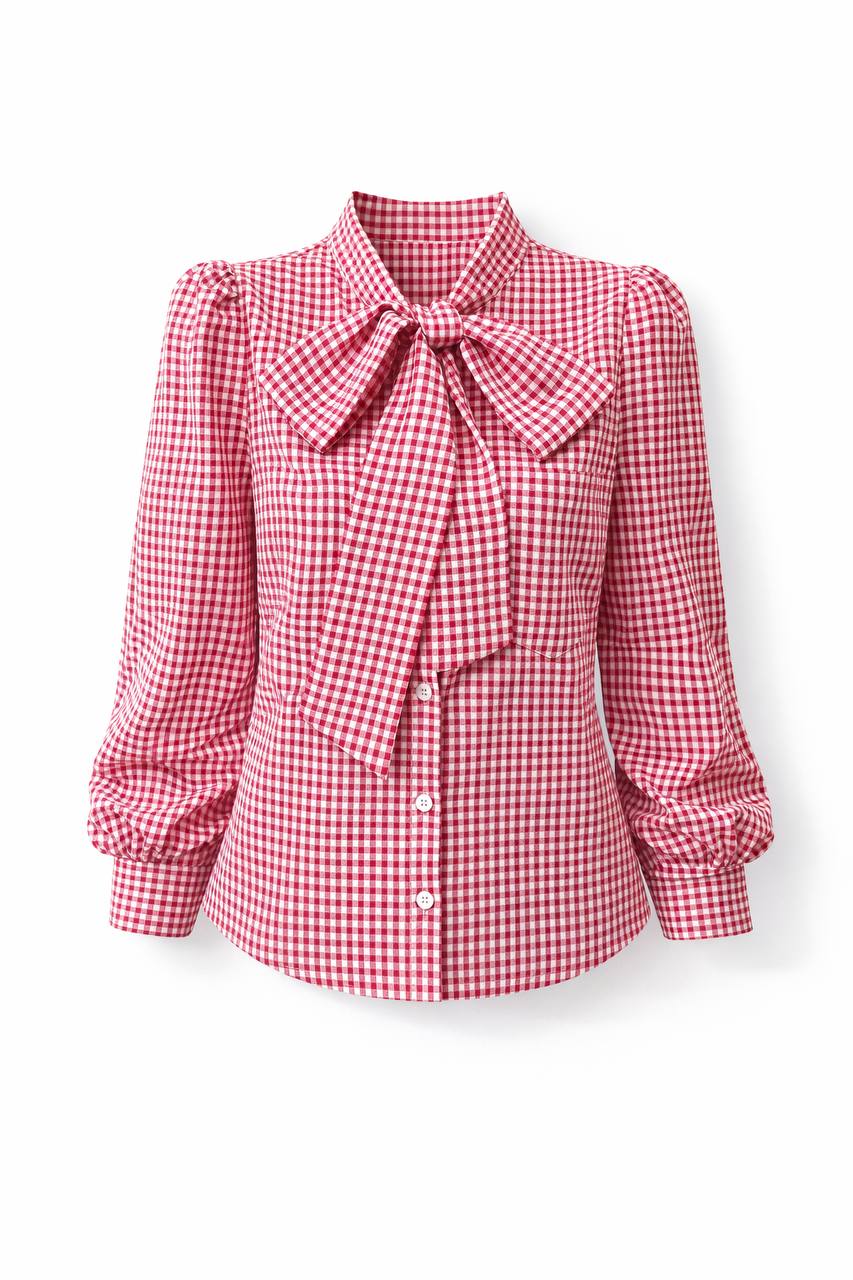 Mia | Bow-Tie Blouse
