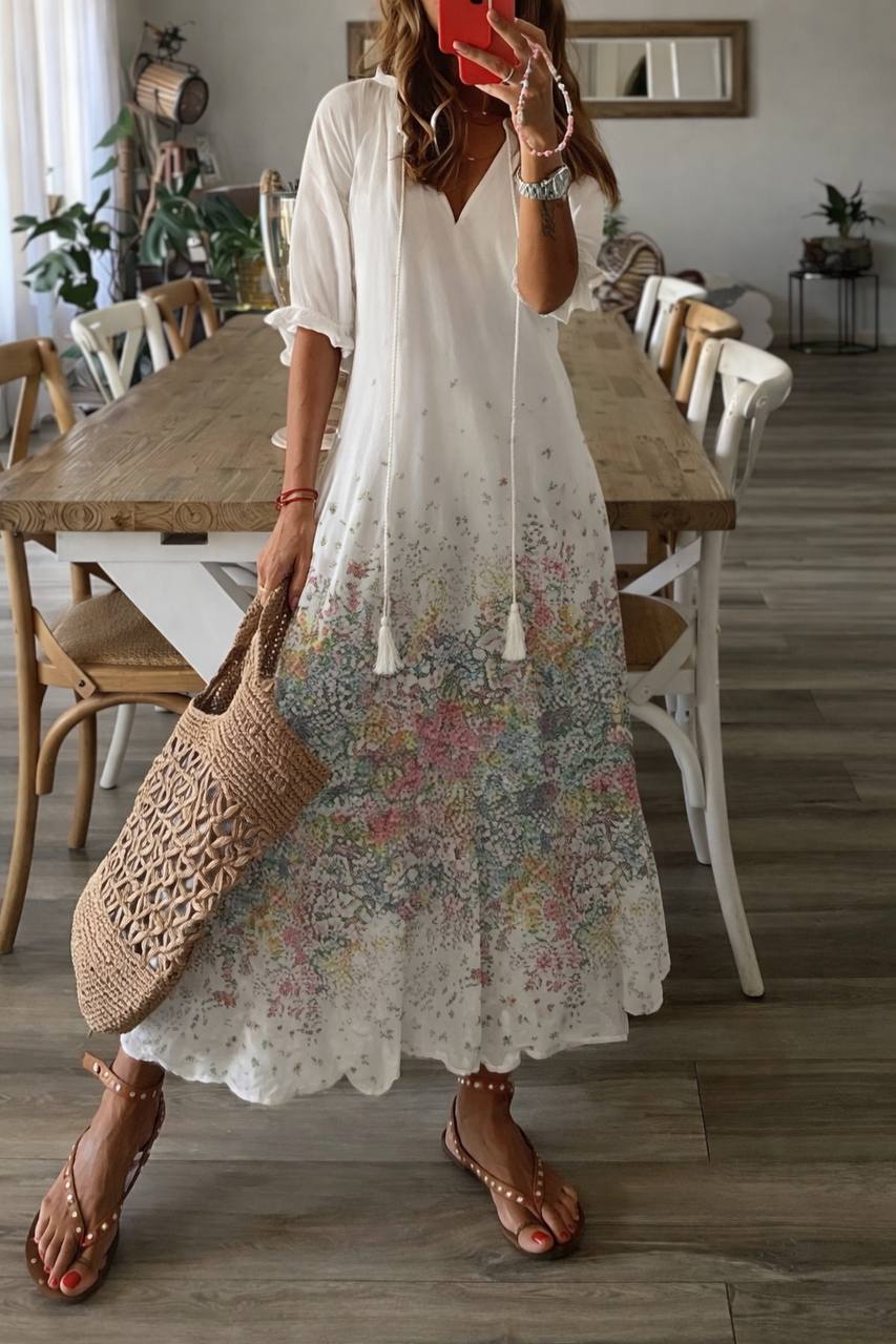 Aspen | Floral Boho Dress