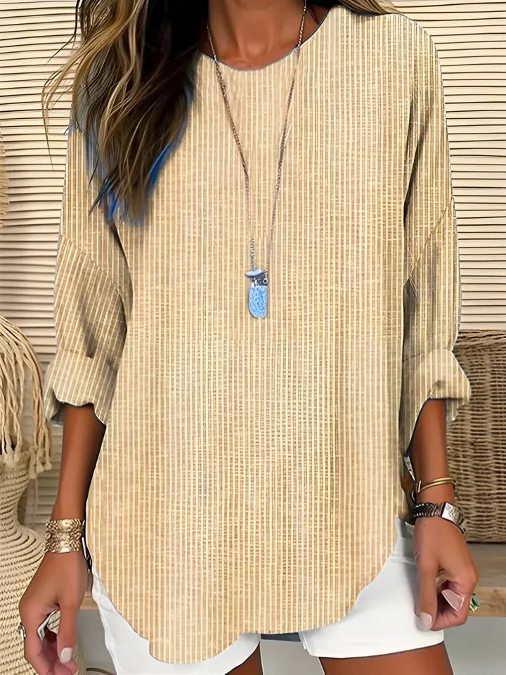 RHEA | TRENDY STRIPED BLOUSE