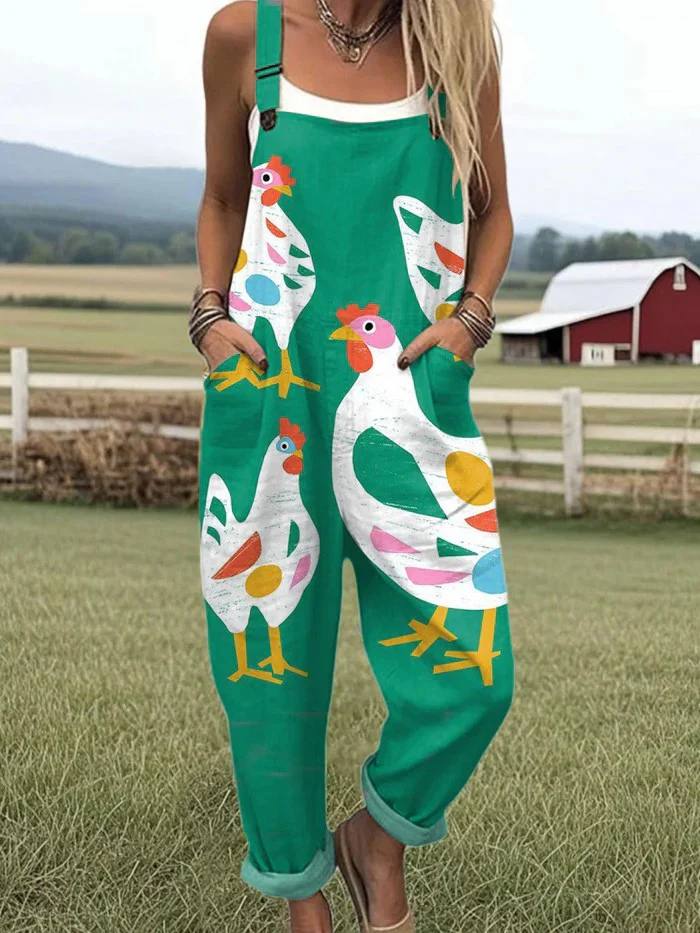 Alessia | CLUCKIN’ WHIMSICAL JUMPSUIT
