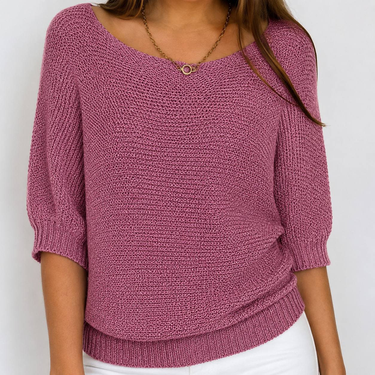 Rosalie | Breezy Knit Blouse