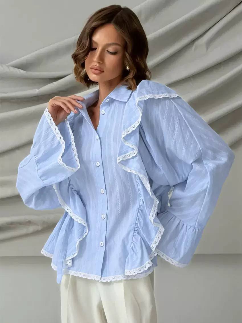 Matilda | Ruffle Grace Shirt