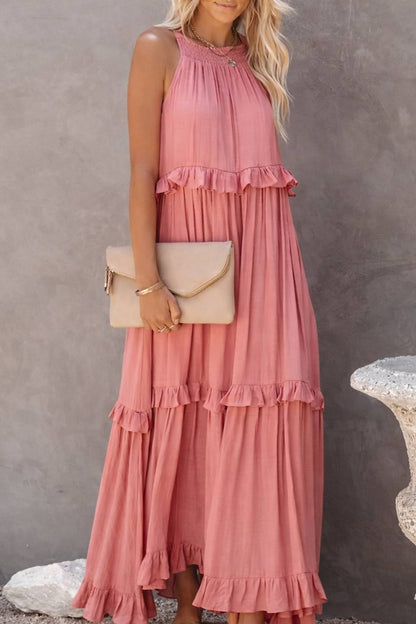 Estella | Ruffle Maxi Dress