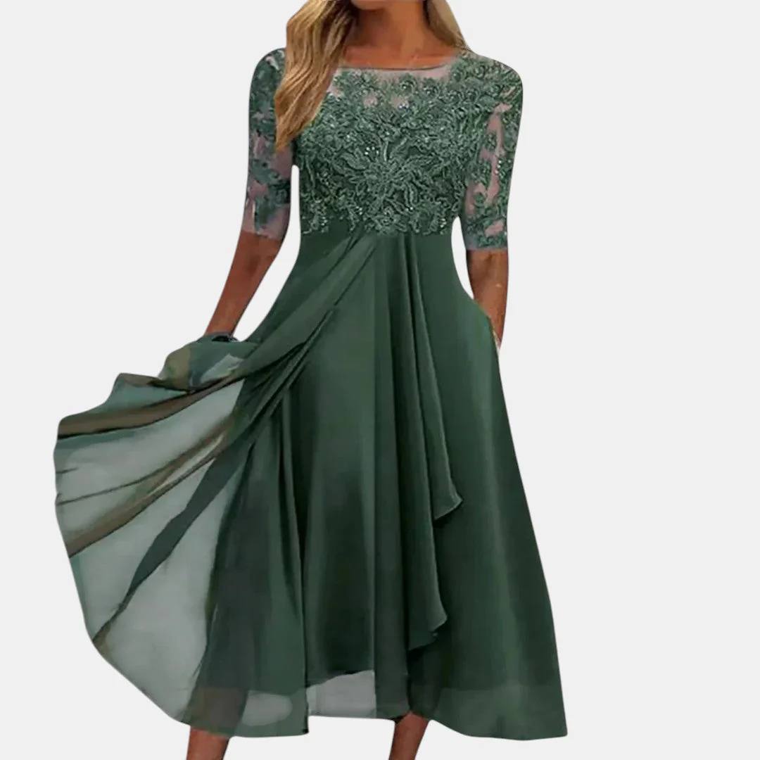RHONDA  | ELEGANT LACE DRESS