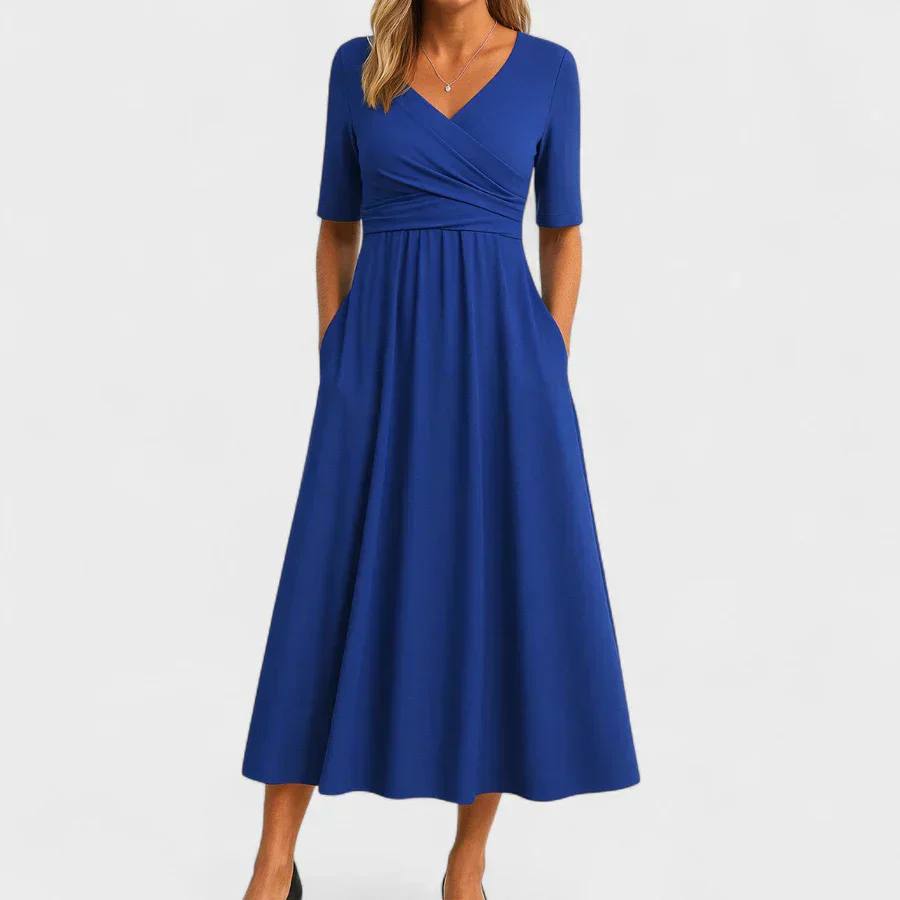 Phoebe | Elegant Flattering Midi Dress