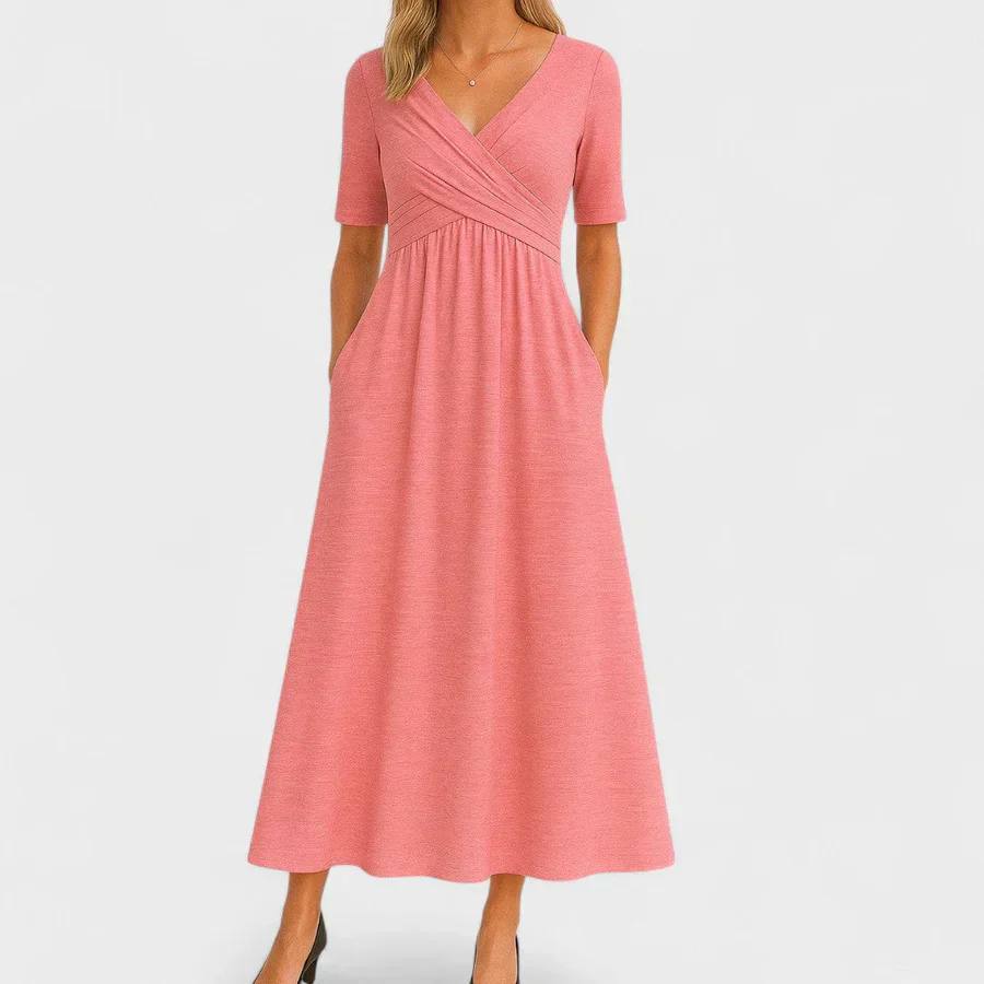 Phoebe | Elegant Flattering Midi Dress