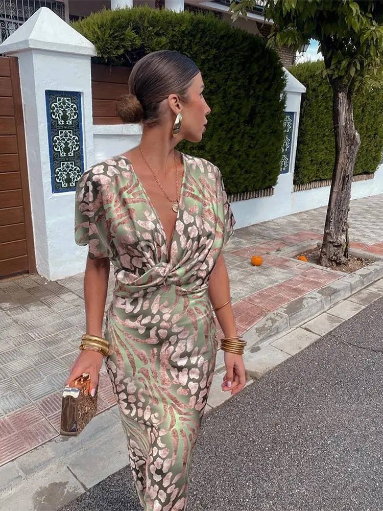 Everly | Golden Glow Maxi Dress