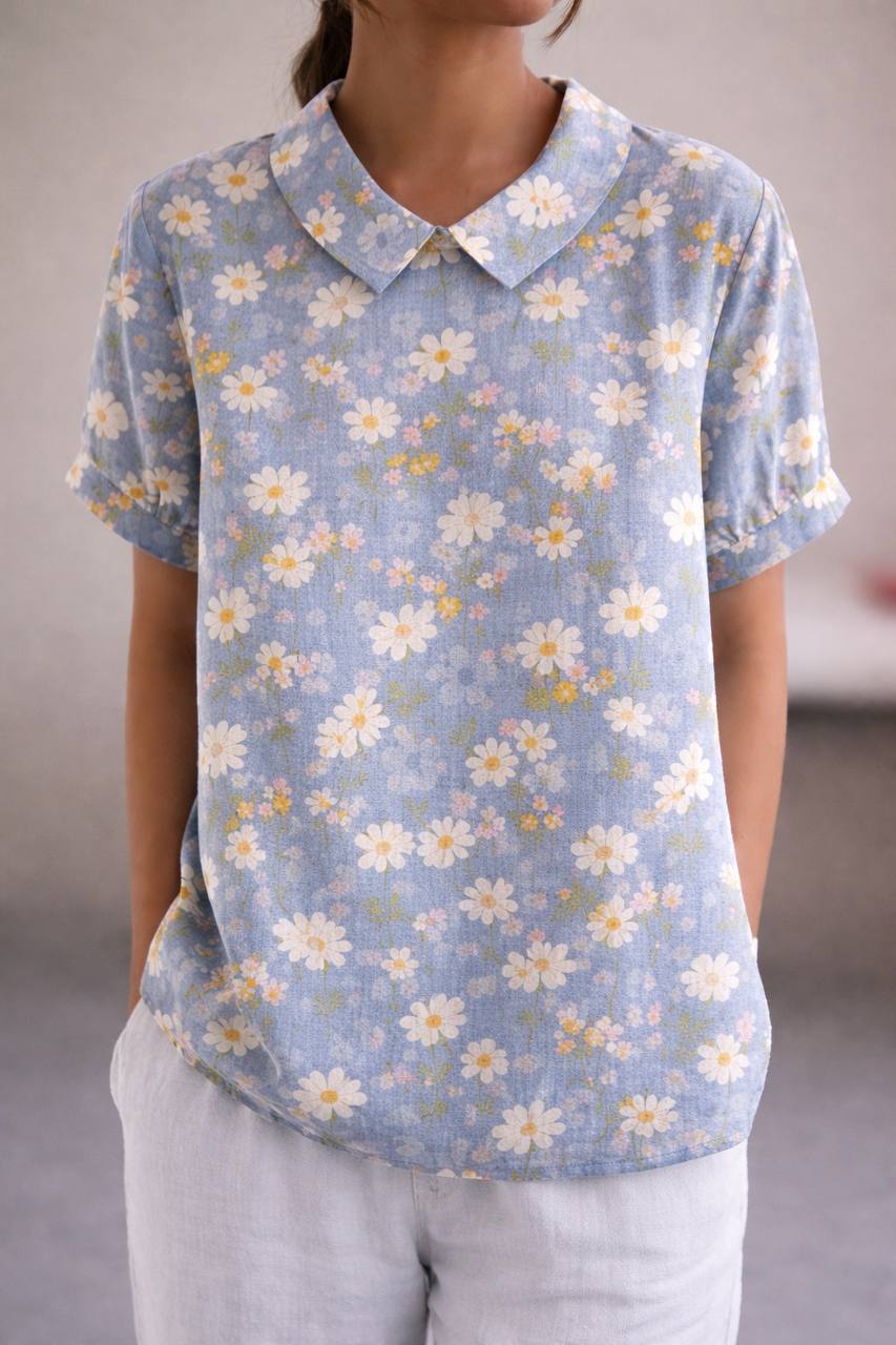 Janet | Daisy Cotton Blouse