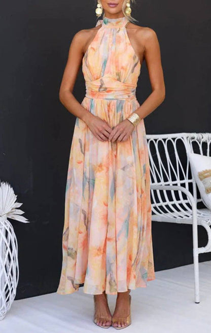 FLORENCE | FLORAL MAXI DRESS