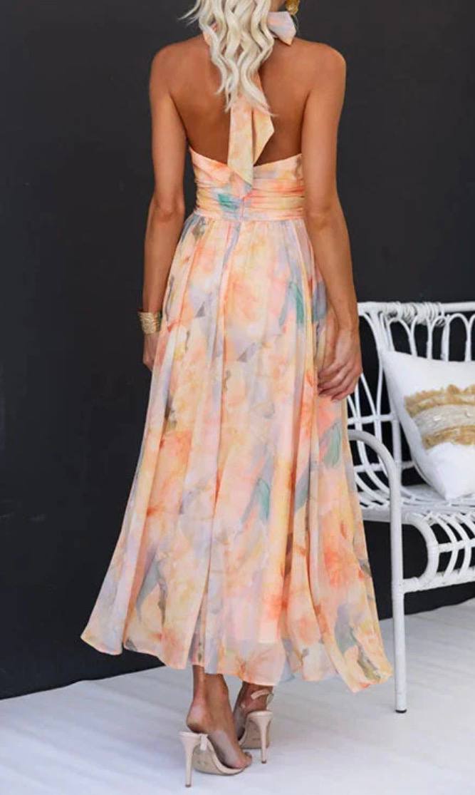 FLORENCE | FLORAL MAXI DRESS