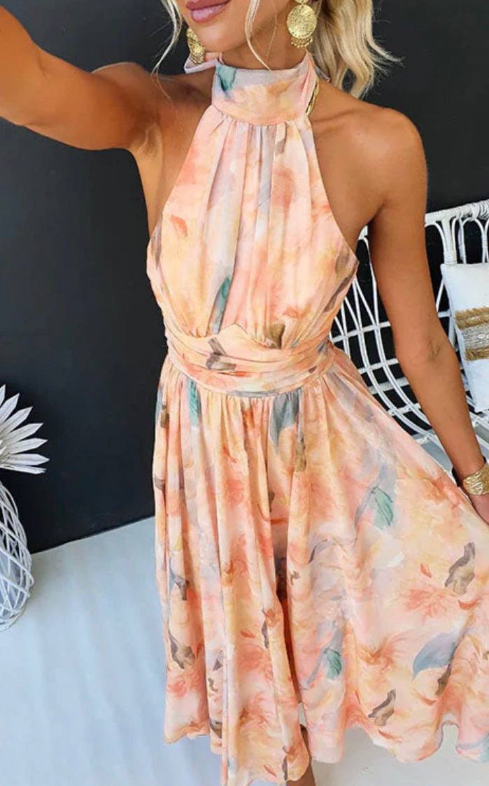 FLORENCE | FLORAL MAXI DRESS