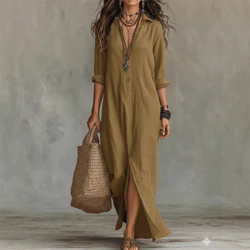 NEVA | RELAXED MIDI DRESS