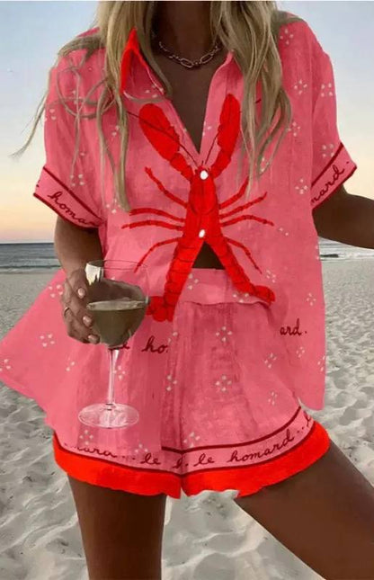 Savannah | Summer Printed Two-Piece Set