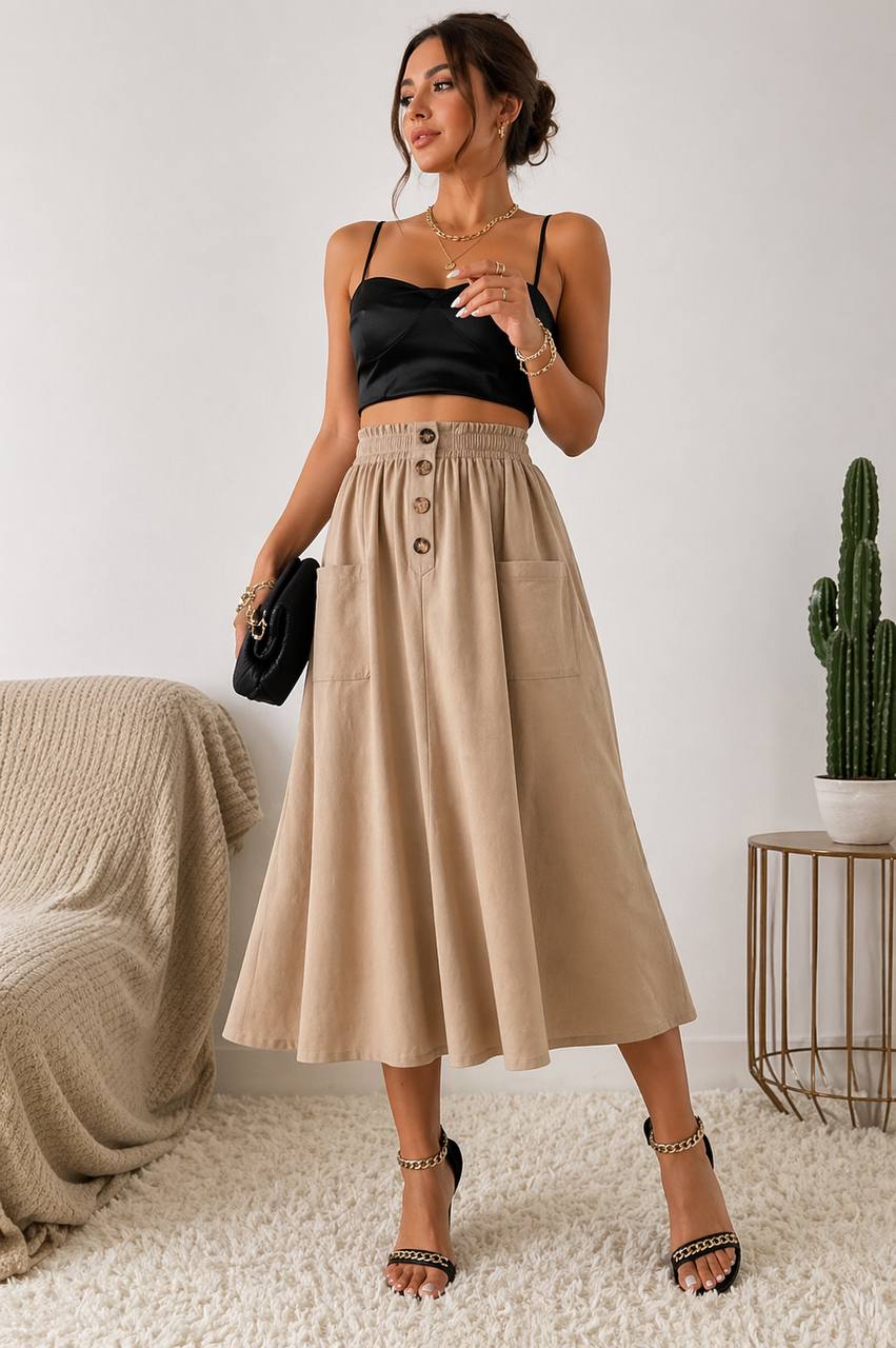 Mira | Pocket Flow Skirt