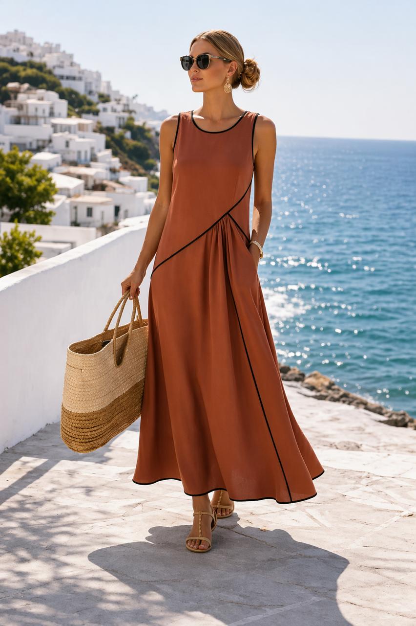 Madelyn | Chic Summer Flow Midi Dress