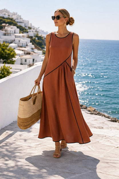 Madelyn | Chic Summer Flow Midi Dress
