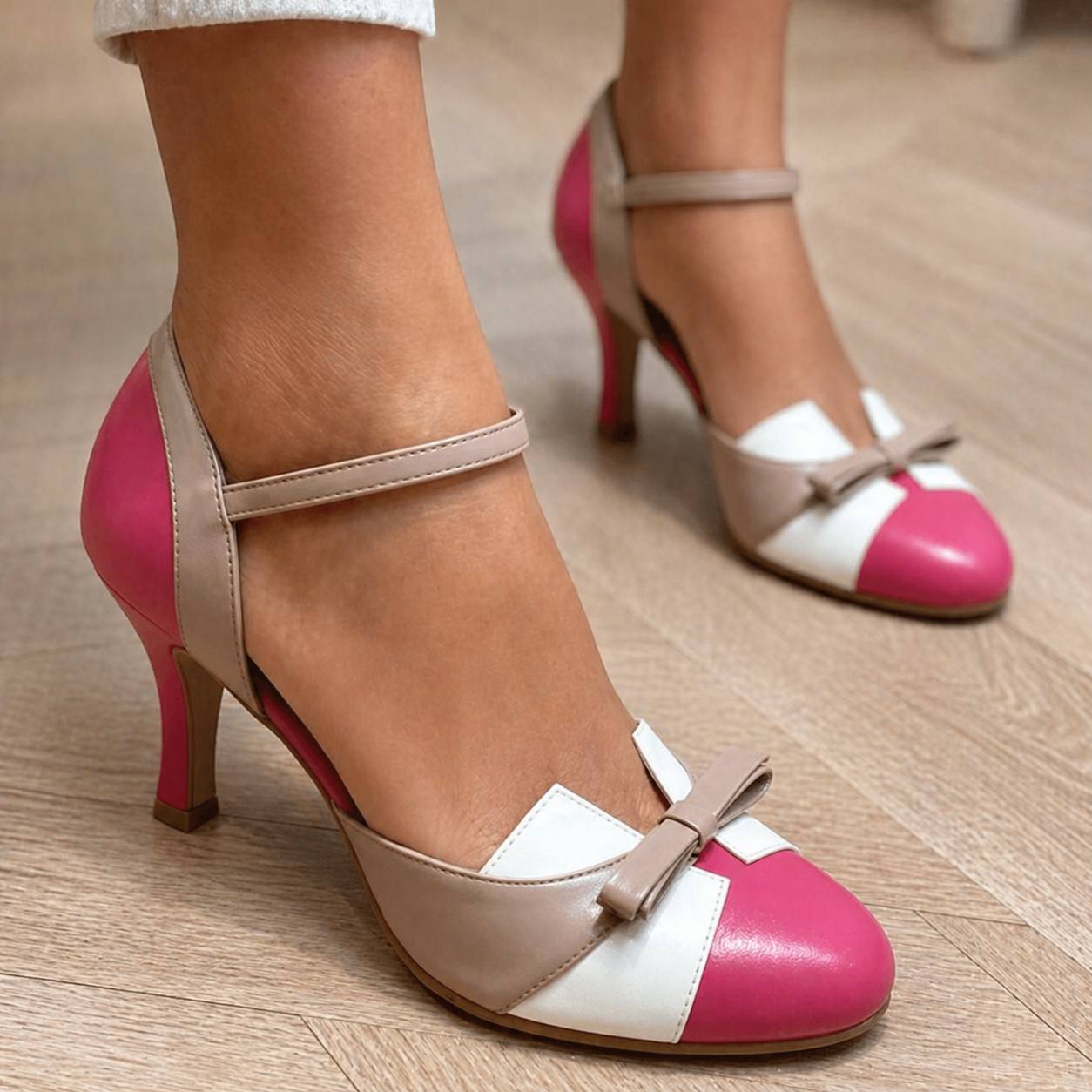 Galilea | Pastel Charm Bow Heels