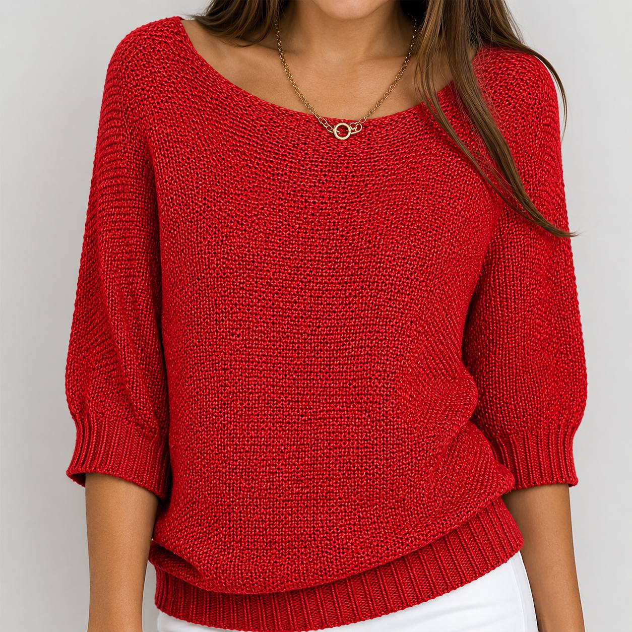 Rosalie | Breezy Knit Blouse