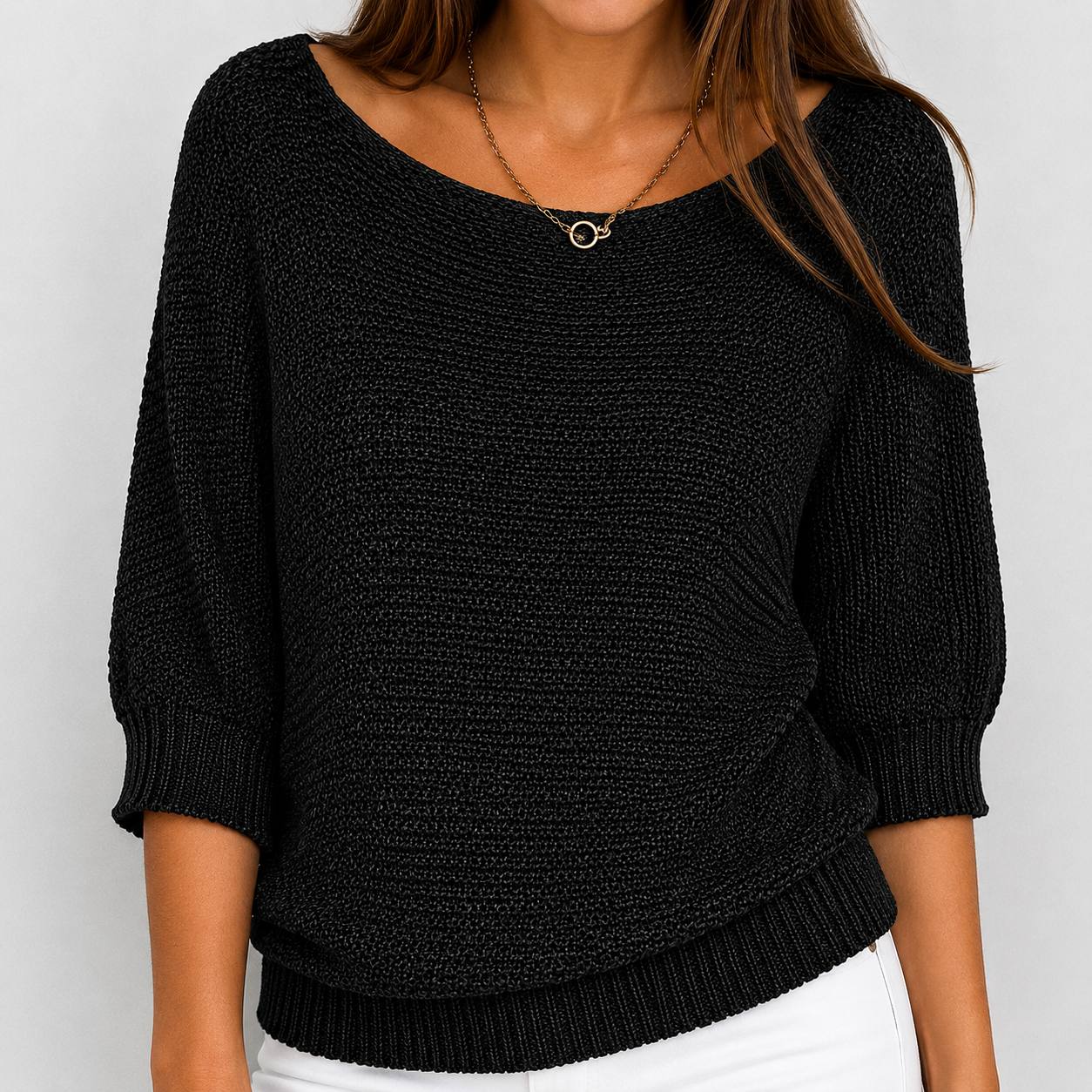 Rosalie | Breezy Knit Blouse