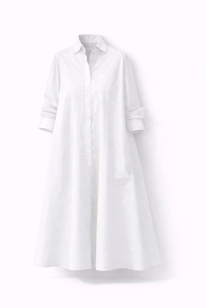 Francesca | Loose Shirt Dress