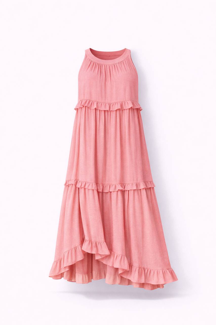 Estella | Ruffle Maxi Dress