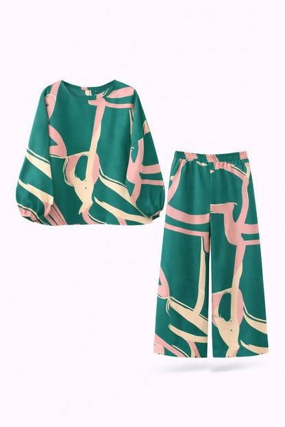 Anika | Printed Two-Piece Set