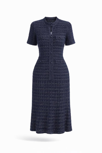 Marley | Royal Knit Dress
