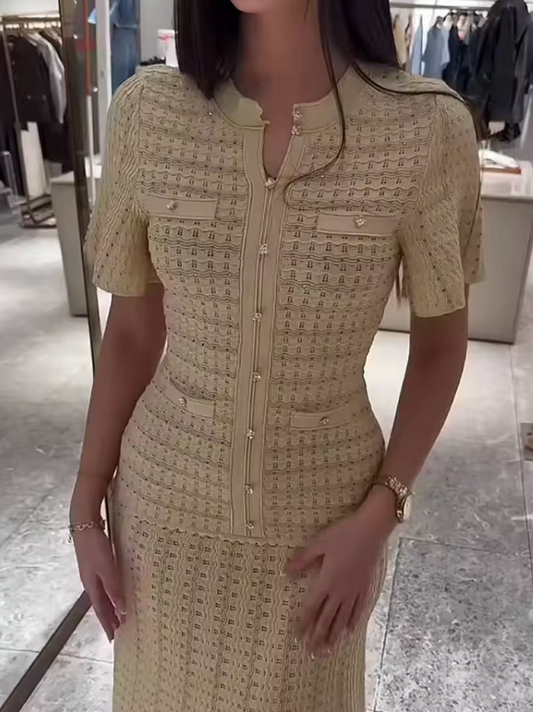 Marley | Royal Knit Dress