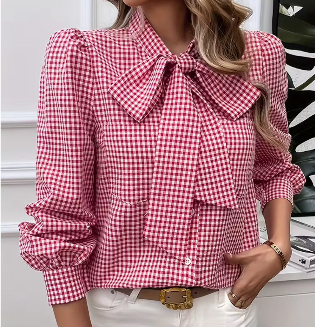 Mia | Bow-Tie Blouse